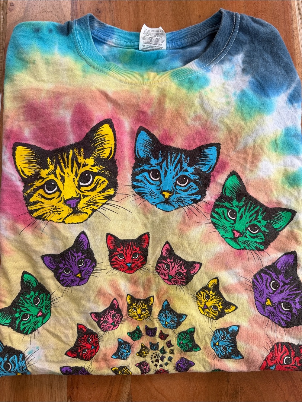 Vintage 90’s Tie-Dye Shirt - Picture 1 of 2